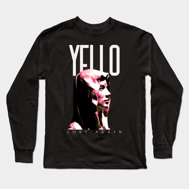 Yello Lost Again Long Sleeve T-Shirt by amarhanah